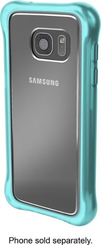  Ballistic - Tungsten Ultra Slim Hard Shell for Samsung Galaxy S7 - Clear / Teal