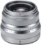 FUJINON XF 35mm f/2 R WR Standard Lens for Fujifilm X-Mount System Cameras - Silver-Front_Standard