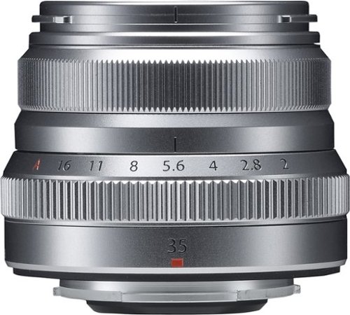 Fujifilm FUJINON XF 35mm f/2 R WR Standard Lens for Fujifilm X-Mount System Cameras - silver WORLDWIDE DELIVERY