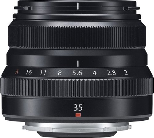 Fujifilm XF 35mm f/2 R WR Standard Lens for Fujifilm X-Mount System Cameras - black WORLDWIDE DELIVERY