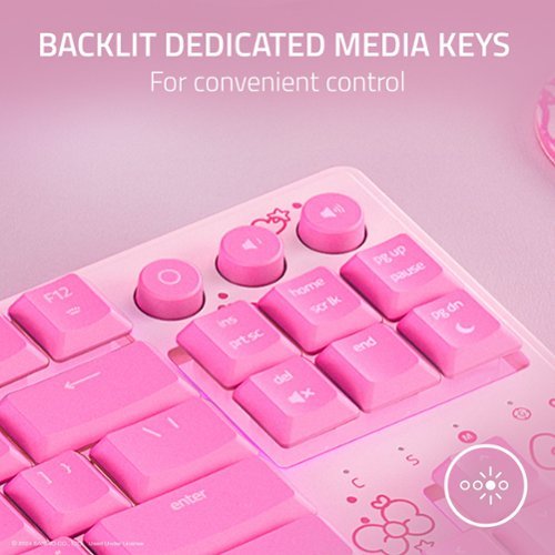 Razer Ornata V3 TKL Wired Mecha-Membrane Gaming Keyboard with Chroma RGB Backlighting - Hello Kitty Edition GLOBAL SHIPPING