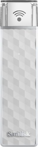 SanDisk - Connect 200Gb USB 2.0 Type A Wireless Flash Drive - White