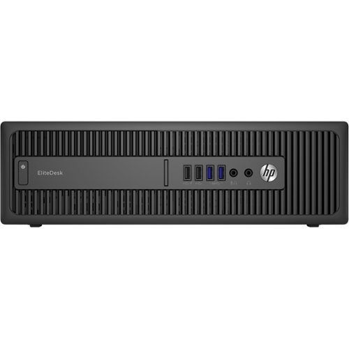 HP - EliteDesk Desktop - Intel Core i7 - 8GB Memory - 1TB Hard Drive - Black-Front_Standard 