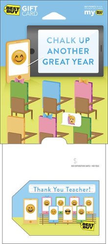  Best Buy® - $15 Thank You Teacher Mobile Class Picture Gift Card