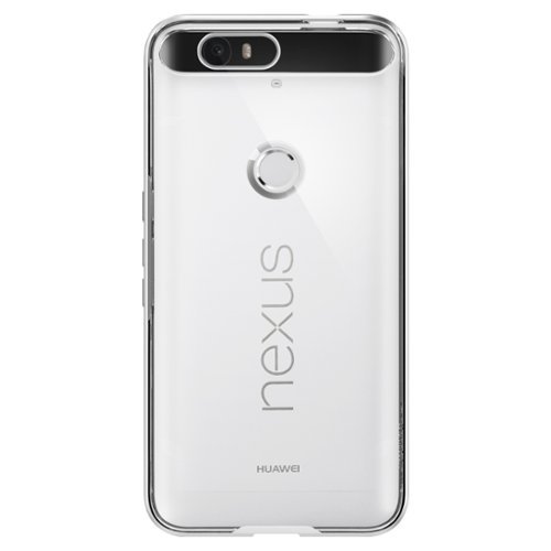 Spigen - Neo Hybrid EX Case for Nexus 6P Cell Phones - Satin Silver-Front_Standard 