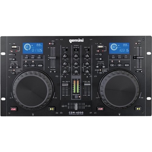  Gemini - Dual CD/MP3/USB DJ Mixer &amp; DJ Media Player