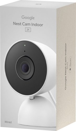 Google Nest Cam Indoor (wired, 3rd gen) - Latest Model - 2K Video and Gemini - Snow BUY IN NORWAY