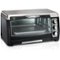 Hamilton Beach - 6 Slice Capacity Toaster Oven - Black-Front_Standard
