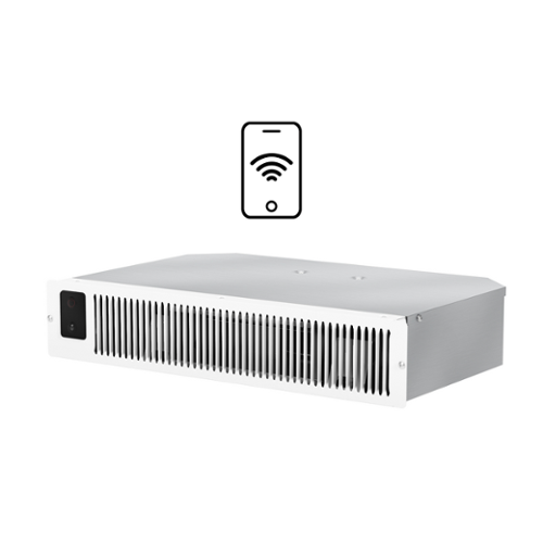 Heat Storm - 1500-Watt Kick Space Wi-Fi Infrared Heater - White-Front_Standard 