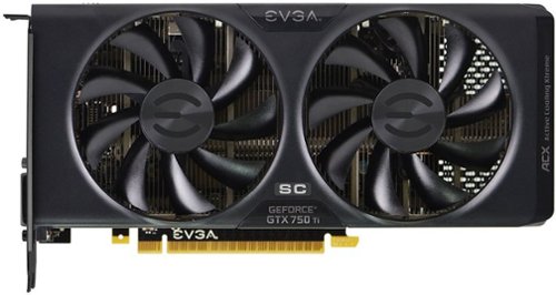  EVGA - GeForce GTX 750 Ti 2GB GDDR5 PCI Express 3.0 Graphics Card - Black