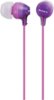 Sony - EX Series Earbud Headphones - Violet/Pink-Front_Standard