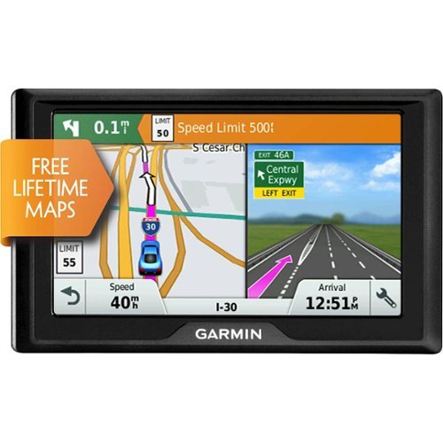 Garmin - Drive 50LM 5" GPS - Black-Front_Standard 