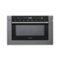 Koolmore - 24 in. Black Stainless Steel Microwave Drawer , 1.2 Cu. Ft Capacity - Black and Stainless-Steel-Front_Standard