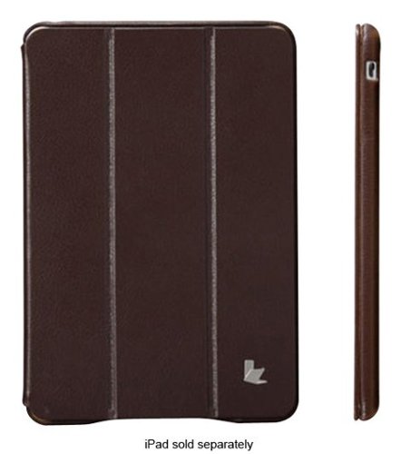  JISONCASE - Classic Smart Cover Case for Apple® iPad® mini 2 - Brown