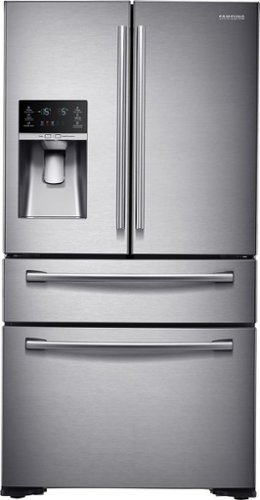  Samsung - 29.7 Cu. Ft. 4-Door Flex French Door Refrigerator - Stainless Steel
