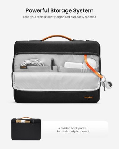 tomtoc Defender-A14 360° Protective Recycled Laptop Sleeve Bag Carry Case for 14-inch MacBook Pro M4/M3/M2/M1 Pro/Max 2024-2021 - Black WHERE TO BUY