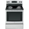 GE - 5 Cu. Ft. Self-Cleaning Freestanding Electric Range - Stainless steel-Front_Standard