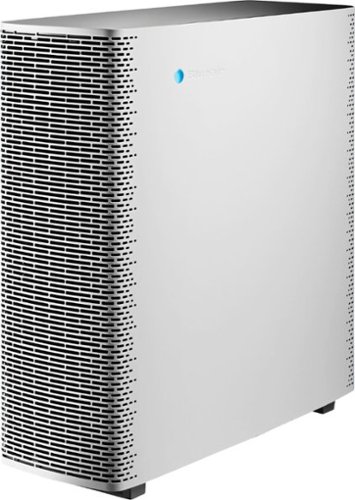 Blueair - Sense+ Smart 186 Sq. Ft. Air Purifier - Polar White-Front_Standard 