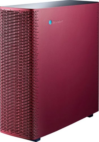 Blueair - Sense+ Smart 186 Sq. Ft. Air Purifier - Ruby Red-Front_Standard 