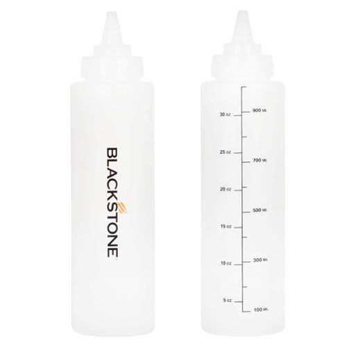 Blackstone - 2-Pack Plastic Squeeze Bottles with Lockable Tops for Cooking Liquids