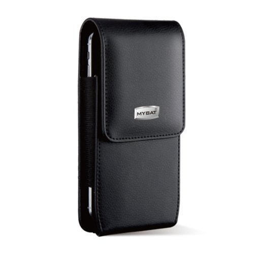 LUXMO - XL Size Vertical Phone Holster-Y Series - Black-Front_Standard 