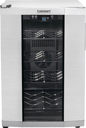  Cuisinart - Private Reserve 8-Bottle Wine Cellar - Stainless/Stainless look