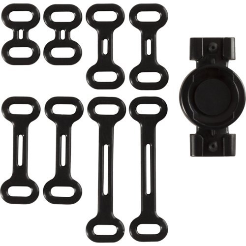 Garmin - Bike Mount and Bands (Varia Vision™) - Black-Front_Standard 