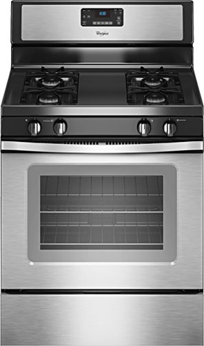  Whirlpool - Closeout 30&quot; Self-Cleaning Freestanding Gas Range - Stainless steel
