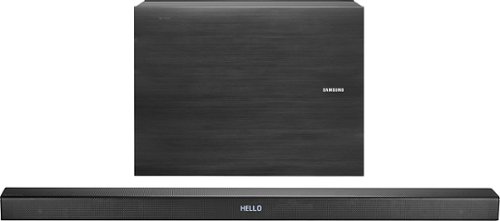  Samsung - 3.1-Channel Soundbar System with Wireless Subwoofer - Black