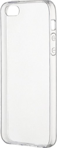  Insignia™ - Soft Shell Case for Apple® iPhone® SE, 5s and 5 - Clear