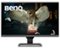 BenQ - EW2780Q 27" IPS LED QHD 60Hz Entertainment Monitor with HDR, Integrated Speakers (HDMI/DP) - Black/Metallic Gray-Front_Standard