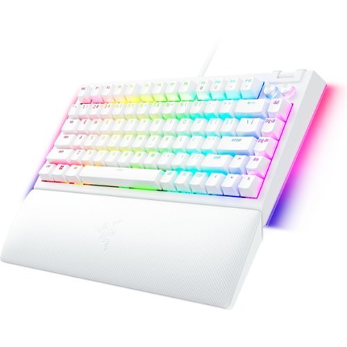 Razer BlackWidow V4 75% Wired Orange Switch Gaming Keyboard with Hot-Swappable Design - White BUY IN AUSTRALIA
