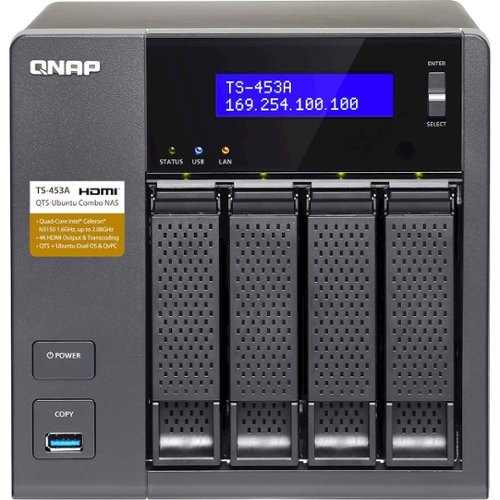  QNAP - TS-x53A Series 4-Bay External Network Storage (NAS)