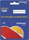 $200 Gift Card for Southwest Airlines-Front_Standard