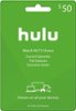 $50 Hulu Gift Card-Front_Standard