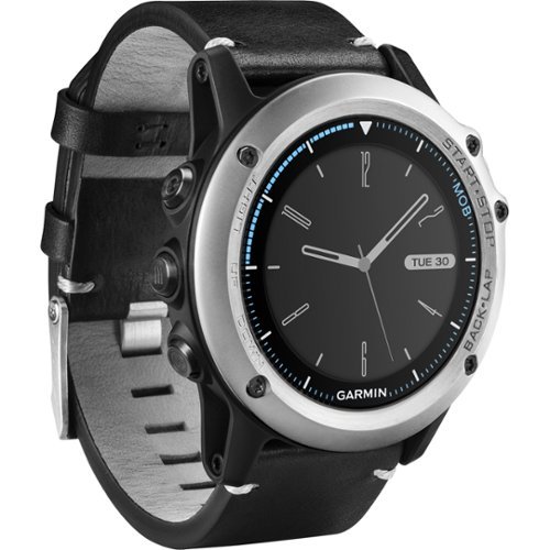  Garmin - Quatix® 3 Smartwatch 30.4mm Stainless Steel