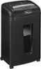 Fellowes - Powershred 455Ms Micro-Cut Shredder - Black-Front_Standard