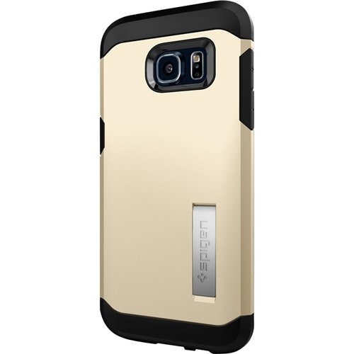  Spigen - Tough Armor Case for Samsung Galaxy S7 Edge Cell Phones - Gold