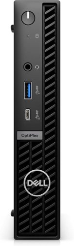 Dell - Optiplex 7020 Micro i5-14500T 16GB 512GB SSD Windows 11 Pro - Black-Front_Standard 