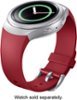 Samsung - Band for Gear S2 - Red-Angle_Standard