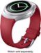 Samsung - Band for Gear S2 - Red-Angle_Standard