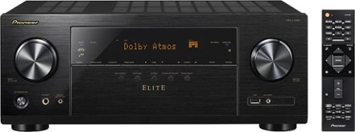  Pioneer - Elite 980W 7.2-Ch. Hi-Res Network-Ready 4K Ultra HD and 3D Pass-Through A/V Home Theater Receiver - Black