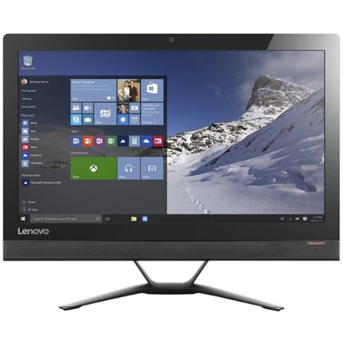  Lenovo - 300-22ACL 21.5&quot; Touch-Screen All-In-One - AMD A6-Series - 8GB Memory - 1TB Hard Drive - Ebony black