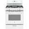 GE - 5.0 Cu. Ft. Freestanding Gas Range - White-Front_Standard