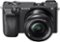 Sony - Alpha a6300 Mirrorless Camera with E PZ 16–50 mm F3.5–5.6 OSS Lens - Black-Front_Standard 