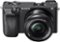 Sony - Alpha a6300 Mirrorless Camera with E PZ 16–50 mm F3.5–5.6 OSS Lens - Black-Front_Standard