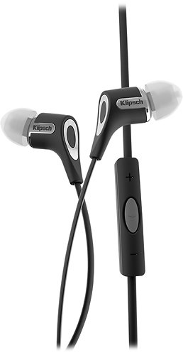  Klipsch - Reference R6i Wired Earbud Headphones - Black