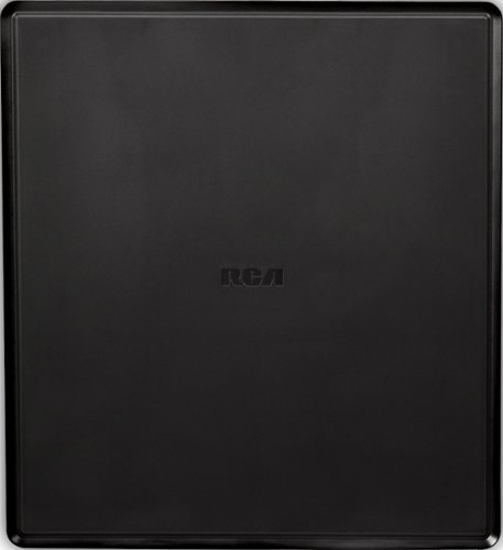  RCA - Refurbished Amplified Indoor Flat HDTV Antenna - Black