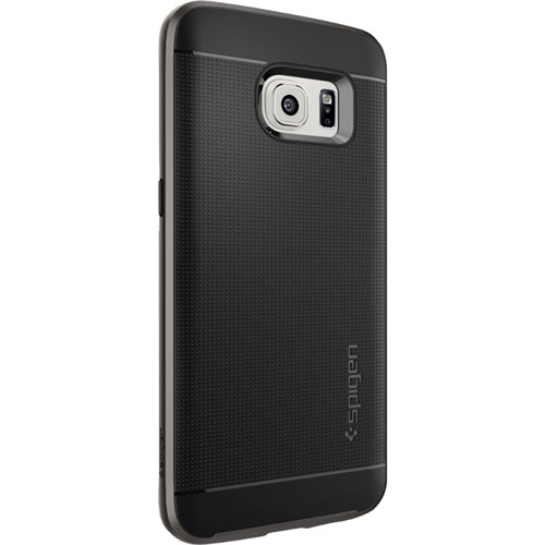  Spigen - Neo Hybrid Case for Samsung Galaxy S7 Edge Cell Phones - Gunmetal
