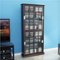 Atlantic - Windowpane 720 Media Cabinet with Sliding Glass Doors - Espresso-Front_Standard